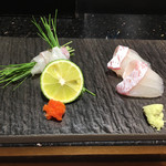 寿し徳 - 鯛を２種類の食べ方で戴く