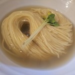 ラーメン 健やか - 限定細麺冷やし煮干つけそば