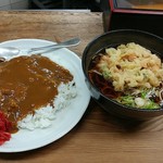 そばうどん むさしの - カレーライスセット