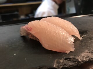 立ち寿司 杉尾 - カンパチ