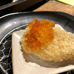 五感で楽しむ串揚げ屋 生粋namaiki - 鮭いくら