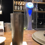 五感で楽しむ串揚げ屋 生粋namaiki - -2度のビール