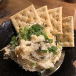 五感で楽しむ串揚げ屋 生粋namaiki - 数の子ポテトサラダはマスト。