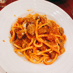 トラットリア ジュリエーゼ ダ エンメ - 子羊のトマトソースのキターラ