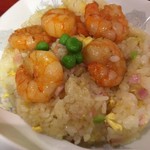けん蔵 - 海老チャーハン アップ
