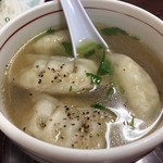 鯉とうなぎのまるます家 - 水餃子