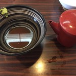 とがくし - そば湯、