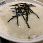 鶏そば 壽 - とろろご飯