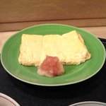 鈴よし - 出し巻き玉子膳 1200円 の出し巻き玉子