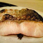 鈴よし - 出し巻き玉子膳 1200円 の鮭の塩焼き