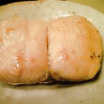 鈴よし - 出し巻き玉子膳 1200円 の鮭の塩焼き