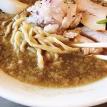 湯の台食堂 - 煮干中華アップ