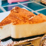 ブルームコーヒー - ベイクドチーズケーキ