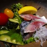 焼鳥・元気 - ここで、こんな新鮮な鯖が食べれるとは、思ってませんでした。