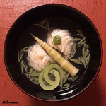 御料理 寺沢 - 虎魚と蓴菜の椀物