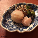 御料理 寺沢 - 鮃､鮃 縁側､鱸 焼霜