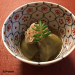御料理 寺沢 - 賀茂茄子 煮浸し