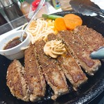 ペッパーランチ - 肉塊ハンバーグ(300g)