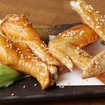 お食事処 味 熟食玩味 - 名古屋風　熊野地鶏の手羽4本