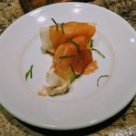 コントルノ食堂 - 七城メロンとパルマ生ハム