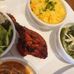 グリーンインドレストラン - ローストチキン