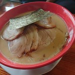 らーめん亘理 - とんこつ醤油チャーシュー麺 1100円