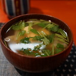 喜久寿司 - 豪快な汁物（美味しいです）