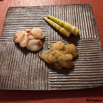 御料理 寺沢 - 活蛸と根曲がり筍