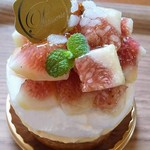 菊池夢織菓子ノグチ - イチジクのタルト
