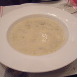 ポワソンルージュ - カキとカブのポタージュ