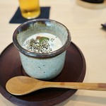 すし六香 - チーズ入り茶碗蒸し