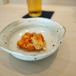 すし六香 - 水イカゲソ天ぷら