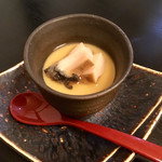 Shungyo Shunsai Marutobi - 蒸しアワビの冷製茶碗蒸し