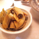 学大酒場エビス参 - コブクロの辛ぽん漬！うーん永遠呑めそうｗ