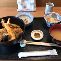 お料理 とみやま - 特選天丼御膳