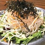 h Kuranoiori  - 水菜と明太子の大根サラダ