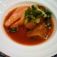古月 - 新竹の子と牛肉の紹興酒煮込