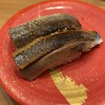 回転すし 活一鮮 南３条店 - 炙り秋刀魚 新秋刀魚とのこと 美味い