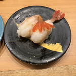 回転すし 活一鮮 - 牡丹海老 別格です