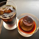 喫茶 ニト - プリン＆アイスコーヒー