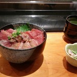 鮮魚・お食事処 山正 - 頂いたのは五色丼