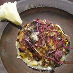 Lien - 温前菜（青森県産イタリア米のリゾット　千葉県産天然鰻のソテー　バルサミコソース） 