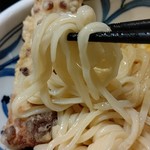うどん うばら - ●ちく玉天ぶっかけ うどん (冷) 800＋追加トッピング 海老天一尾 250+中瓶ビール500=1,800円 2019年07月