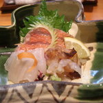 宝塚 しば田 - お造り３種盛り