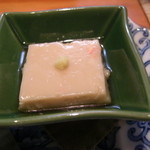 宝塚 しば田 - 先付け（かに豆腐）