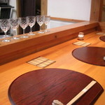 宝塚 しば田 - カウンター