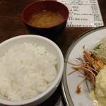 洋食SAEKI - 洋食屋さんの定食。