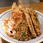 横濱蕎麦 傳介 - ◆上天丼 1,900
            ◆御飯大盛り 100