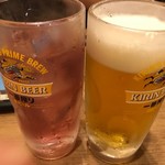 Isomaru Suisan - 生ビールとぶどう系サワー
