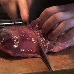 ろっかん - エーゼロ鹿の外もも